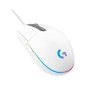 Logitech Gaming Mouse G102 LIGHTSYNC Optisk Kablet Hvid