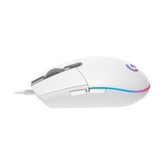 Logitech Gaming Mouse G102 LIGHTSYNC - Optisk Kabling i Hvid | Perfekt til gamere!