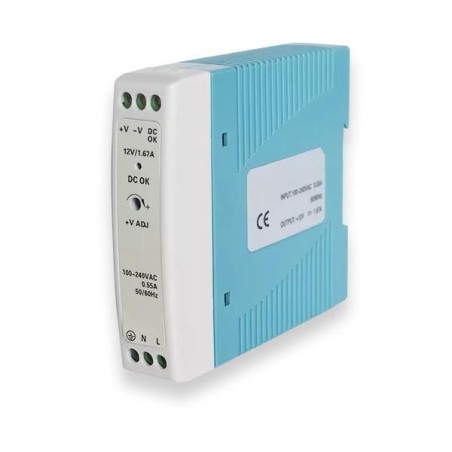 Teltonika Networks DIN Rail Strømforsyning PR3PDNP0 - Pålidelig, Effektiv og Robust Strøm til Dine Enheder