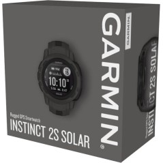 Garmin Instinct 2S Solar 40 mm Sort GR Sportsur - Ultimativt GPS-ur til Eventyr og Sport!
