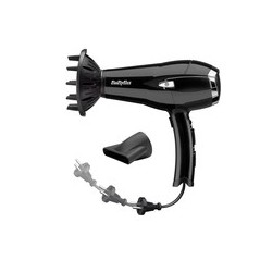 BaByliss D374DE Hårtørrer Sort