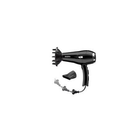 BaByliss D374DE Hårtørrer Sort