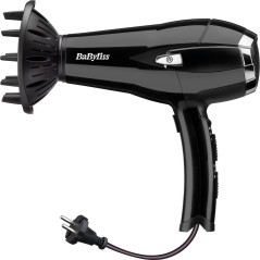 Babyliss Hårtørrer 2000W - Sammenklappelig med Ledningsopbevaring for Optimal Bekvemmelighed!