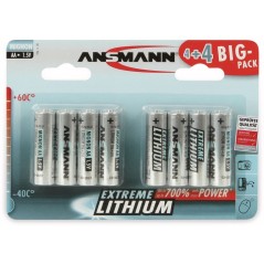 Køb ANSMANN AA Standardbatterier - Langtidsholdbare & Pålidelige | Varenr: 4013674021901