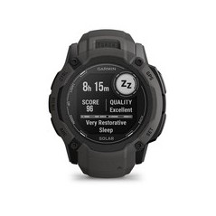 Garmin Instinct 2X Solar 50 mm Sort Smart Ur - Holdbar, Smart & Energibesparende Fitness Tracker