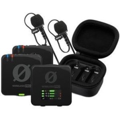 Køb RDE Wireless PRO Trådløst Mikrofonsystem - Omni-directional Sort – Professionel Lydkvalitet!