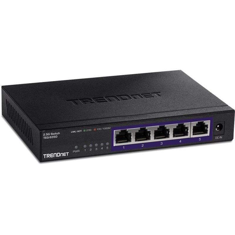 TRENDnet 5-Port Unmanaged 2.5G Switch