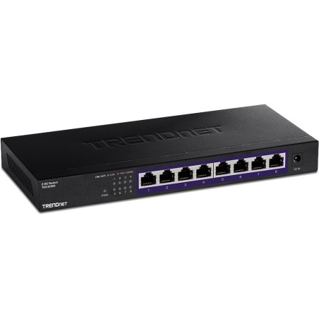 TRENDnet 8-Port Unmanaged 25G Switch - Hurtig og Pålidelig Netværksløsning | TEG-S380