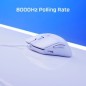 HyperX Pulsefire Haste 2 Optisk Kablet Sort