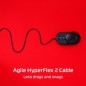 HyperX Pulsefire Haste 2 Optisk Kablet Sort