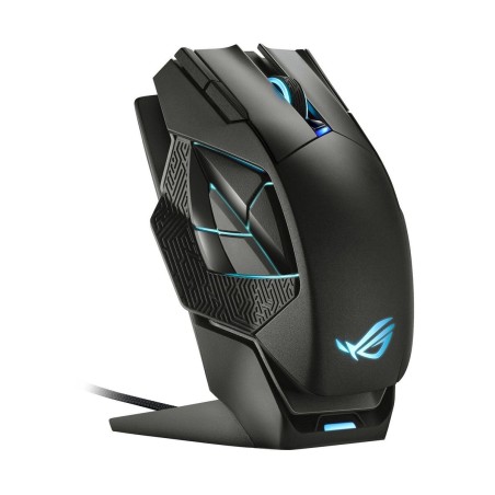 ASUS ROG Spatha X – Optisk Trådløs Gaming Mus i Sort | Uovertruffen Præcision og Komfort
