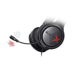 Køb Creative Sound BlasterX H3 Kabling Headset Sort - Fantastisk Lyd & Komfort!