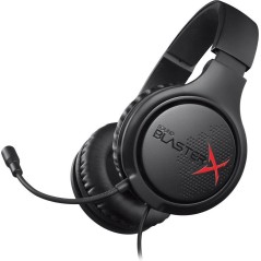 Køb Creative Sound BlasterX H3 Kabling Headset Sort - Fantastisk Lyd & Komfort!
