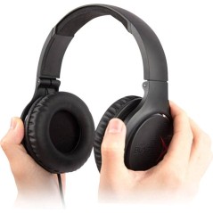 Køb Creative Sound BlasterX H3 Kabling Headset Sort - Fantastisk Lyd & Komfort!