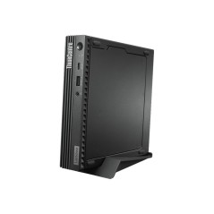 Lenovo Tiny VI Vertical Stand Desktopstativ - Elegant og Pladsbesparende Sort Stativ til Optimal Organisering