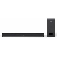 Sharp HT-SBW110 21-kanal Lydbarsystem - Sort | Kraftfuld Lydkvalitet til Dit Hjem