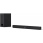 Sharp HT-SBW110 2.1-kanal Soundbarsystem Sort Sharp HT-SBW110 2.1-kanal Soundbarsystem Sort