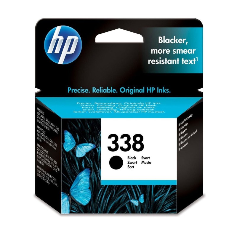 HP 338 Sort 480 sider Blæk C8765EE HP 338 Sort 480 sider Blæk C8765EE