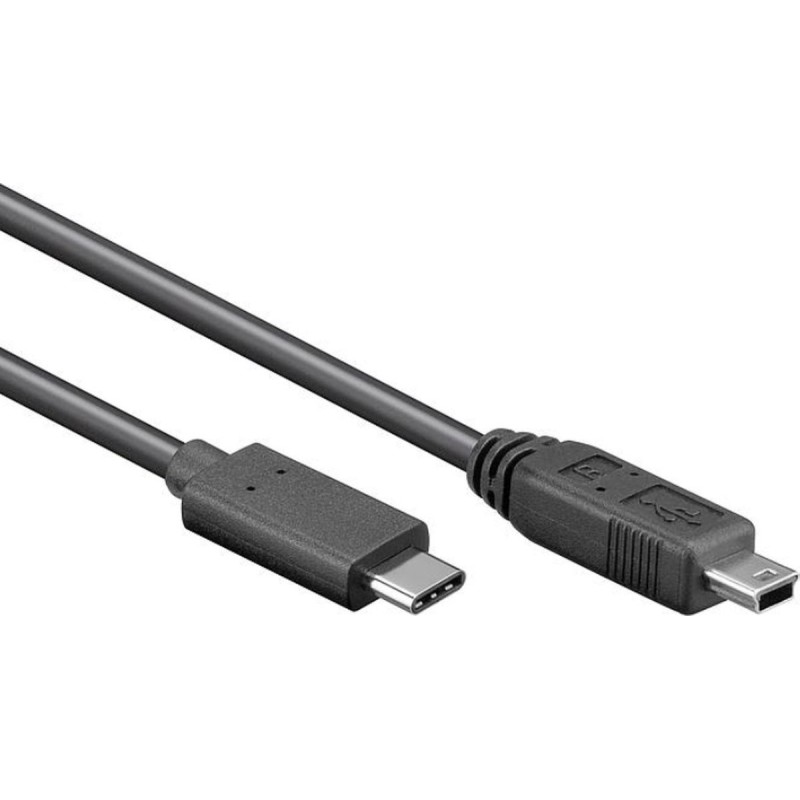 goobay USB Type-C kabel 50cm Sort goobay USB Type-C kabel 50cm Sort