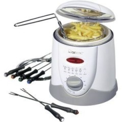 Clatronic Fritureapparat 1 liter - Perfekt til Sprøde Pommes Frites og Lækre Snacks! Varenummer: 4006160822328