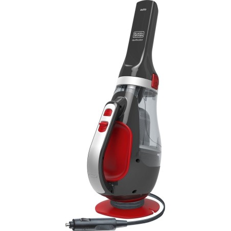 Effektiv Black Decker DustBuster Auto ADV1200 Støvsuger - 12W, 0,61L, Håndmodel til Nem Rengøring!