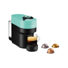 Krups Nespresso Vertuo Pop XN9204 Kaffemaskine - Aqua-mynte | Ultimativ Kaffeoplevelse!