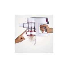 SEVERIN HV 7166 Støvsuger Pind/håndholdt 120W 0.4liter Hvid/rød