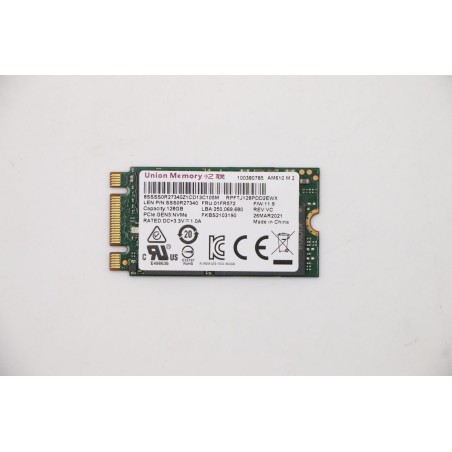 Køb Lenovo UMIS AM610 128GB M2 PCIe - Hastighed og Pålidelighed | Produktnr: 01FR572