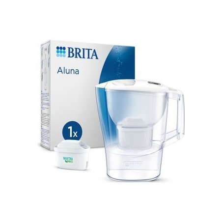 Køb Brita Aluna Vandfilterkrukke 1 stk - Ren Og Frisk Vand Hjemme!