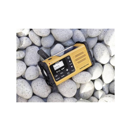 Sangean MMR-88 Vejrvarslingsradio Sort Gul