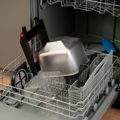 Tefal Clear Duo Fritureapparat 35L - Rustfrit Stål i Elegant Design - Perfekt til Sprøde Retter!