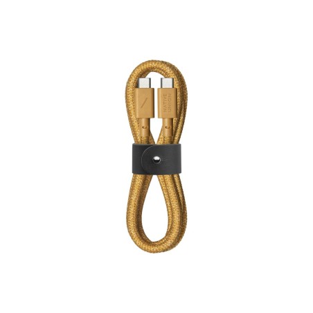 Native Union Belt Cable C To C Kraft 12M - Holdbar, Elegant & Praktisk Opladning | Varenummer: BELT-C-KFT-2-NP