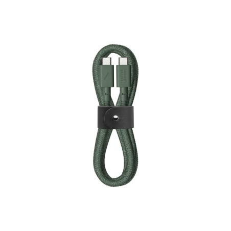 Køb Native Union Belt Cable C To C, Slate - Kvalitet, Stil og Holdbarhed (Varenummer: BELT-C-GRN-2-NP)
