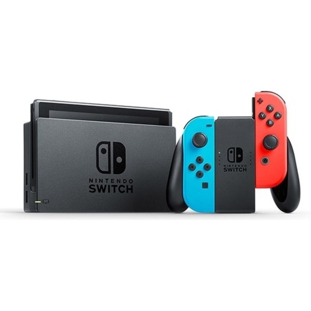 Køb Nintendo Switch Neon Blue & Neon Red Joy-Con - Fantastisk Spiloplevelse!