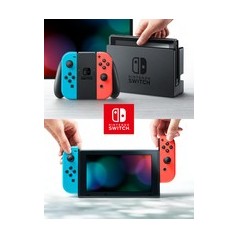 Køb Nintendo Switch Neon Blue & Neon Red Joy-Con - Fantastisk Spiloplevelse!