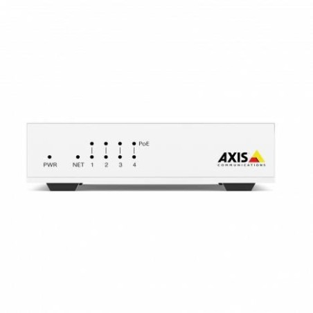 Axis D8004 Unmanaged PoE Switch EUR (02101-002) - Effektiv og Pålidelig Netværksløsning