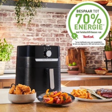 Tefal Easy Fry FW501815 Varmlufts-stegeovn 2kW Sort