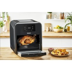 Tefal Easy Fry FW501815 Varmlufts-stegeovn 2kW Sort - Effektiv, Sund og Lækker Madlavning!
