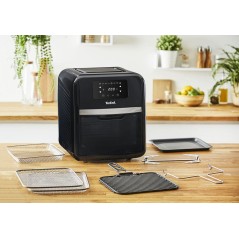 Tefal Easy Fry FW501815 Varmlufts-stegeovn 2kW Sort - Effektiv, Sund og Lækker Madlavning!