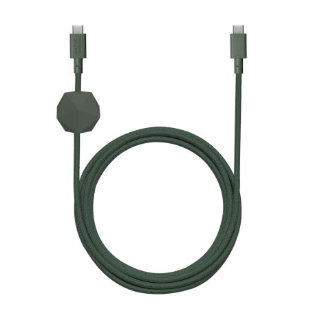 Native Union Anchor Cable C to C Slate - Kvalitetsladning med stil og holdbarhed - ACABLE-C-GRN-NP
