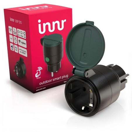INNR Lighting Outdoor Smart Plug EU - 10A | Smart Control for Your Garden & Outdoor Spaces