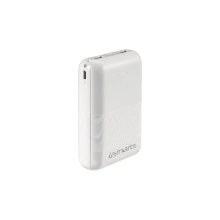 Køb 4smarts VoltHub Go2 Powerbank 10000mAh Hvid - Effektiv Opladning på Farten!