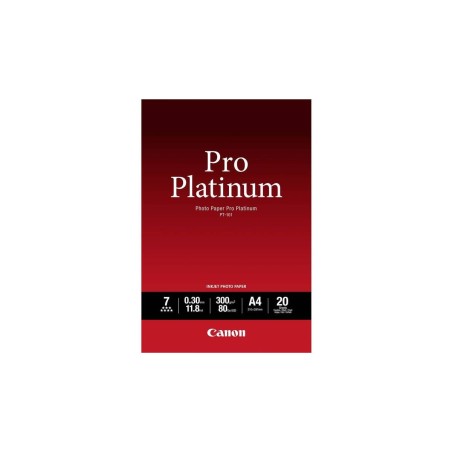 Canon Pro Platinum Fotopapir A4 (210 x 297 mm) 20ark 2768B016