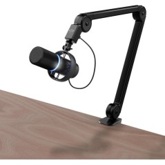 Trust GXT 255 Onyx Mikrofon - Kabling Kardioide Sort | Professionel Lydkvalitet og Optimal Optagelse