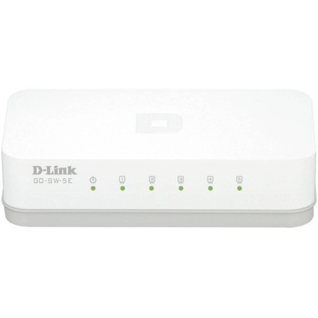 Køb dlinkgo GO-SW-5E Switch 5-porte 10100 - Effektiv netværksløsning til dit hjem og kontor!