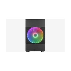 AeroCool Atomic-G-BK-v2 Trn Micro-ATX - Stilig Sort Kabinet uden Strømforsyning - Ideel til Dit Gamer Setup!