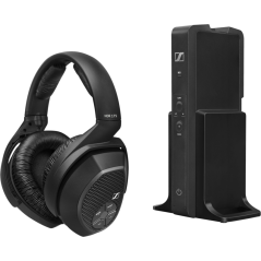 Sennheiser RS 175 Trådløs Hovedtelefonsystem - Sort | Fantastisk Lyd & Komfort !
