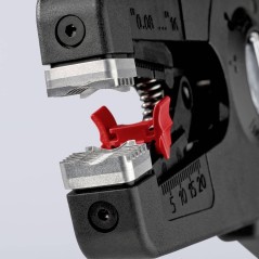 Knipex PreciStrip16 Kabelsaks - Professionel, Præcis & Effektiv Kabelafisoleringsværktøj - Varenr. 4003773085829