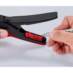 Knipex PreciStrip16 Kabelsaks - Professionel, Præcis & Effektiv Kabelafisoleringsværktøj - Varenr. 4003773085829