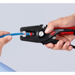 Knipex PreciStrip16 Kabelsaks - Professionel, Præcis & Effektiv Kabelafisoleringsværktøj - Varenr. 4003773085829